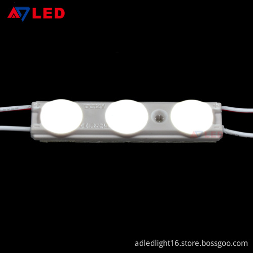 Adled Light 12v led module pcb 3leds waterproof ce&rohs led modulefor textile light box
